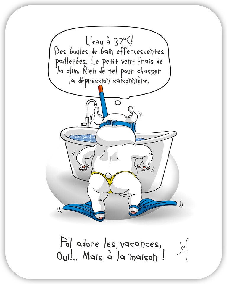 Pol adore les vacances
