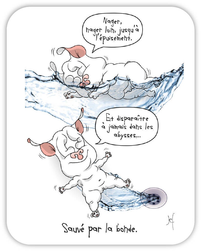 Sauvé par la bonde.