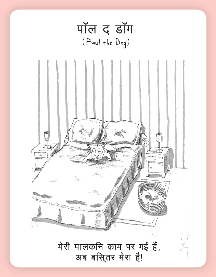 अब बिस्तर मेरा है!