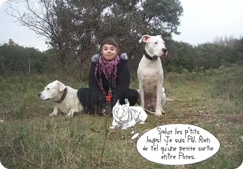 Pol le Chien remercie une Fan !