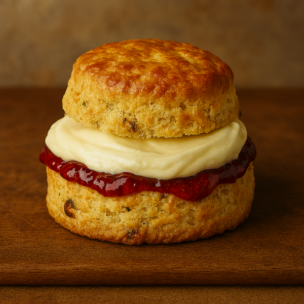 Scone with Cream & Jam