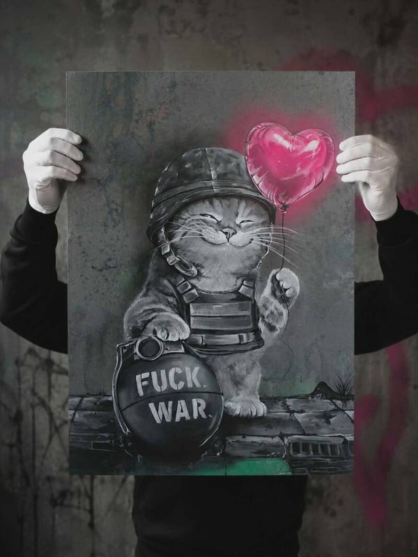 Chat « Fuck War »