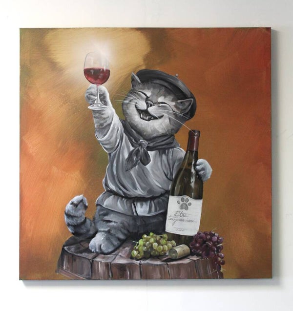 Œuvre originale  " être toujours ivre "