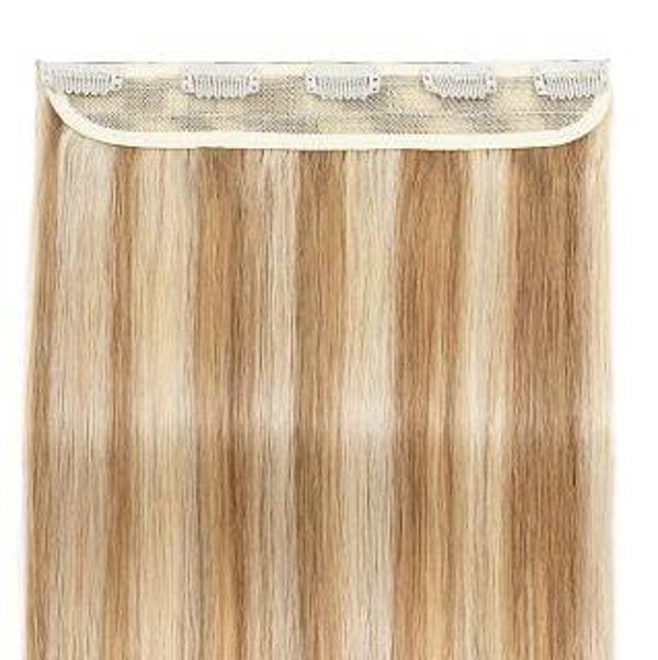 1 baan clip in extensions echt haar 35 cm