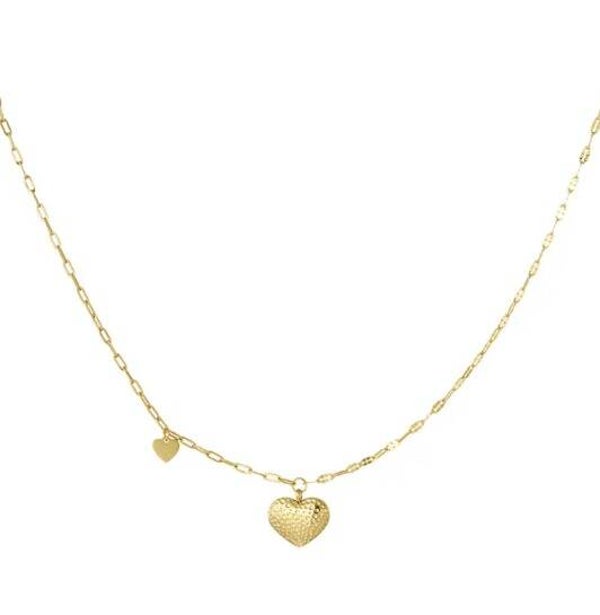 Schakelketting dubbel hart