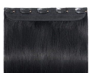 1 baan clip in extension echt haar 55 cm