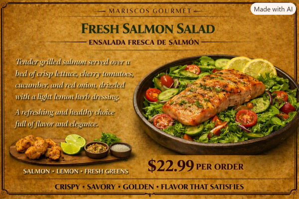 Fresh Salmon Salad