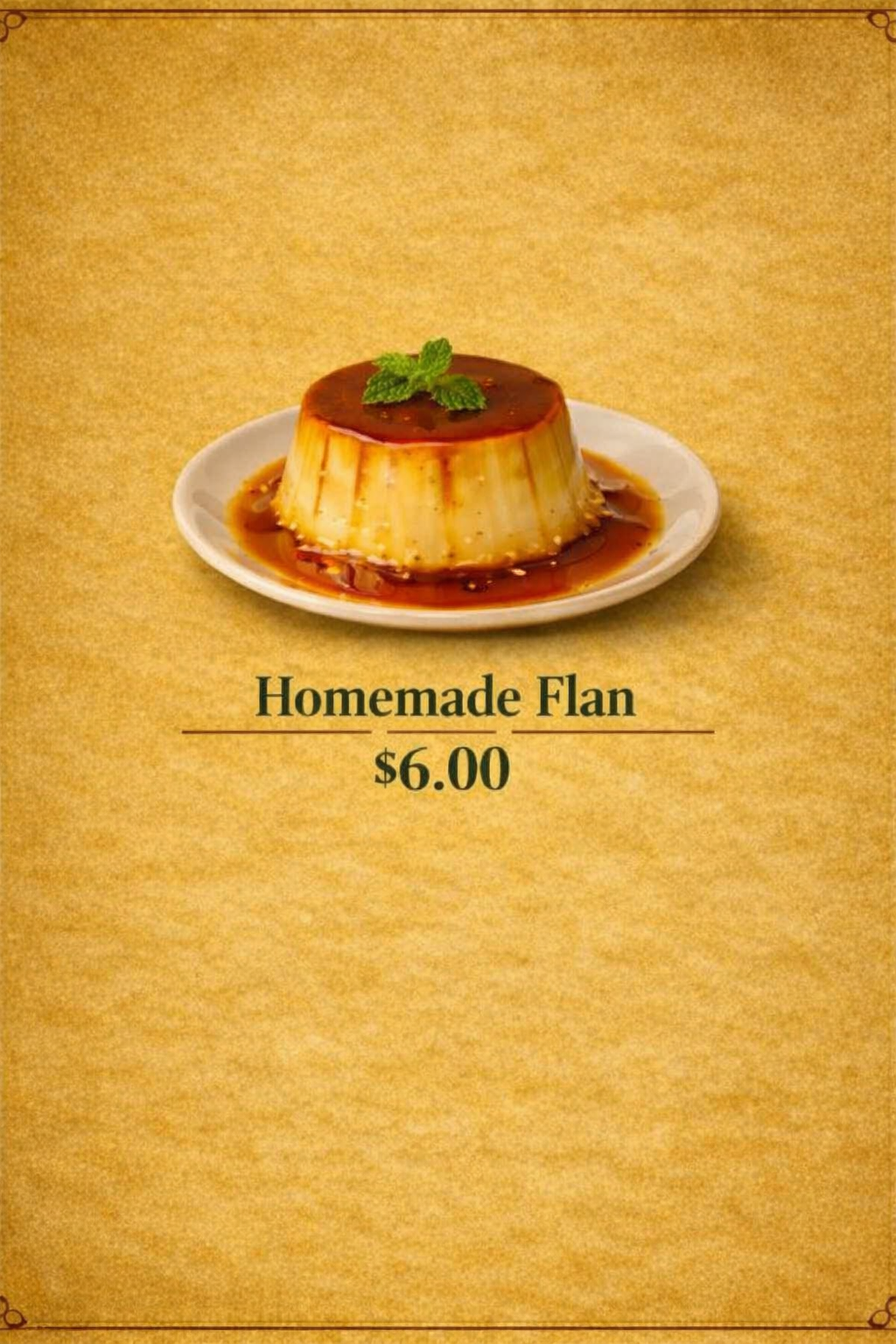 Homemade Flan