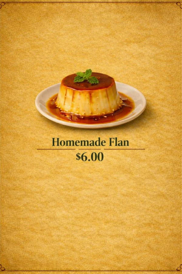 Homemade Flan