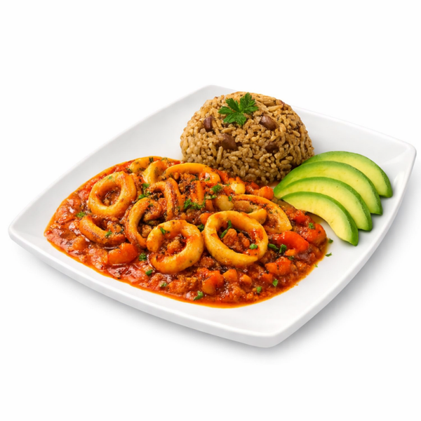 Squid in Red Souce