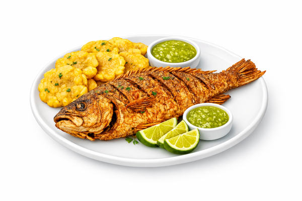 Whole Crispy Fried Snapper