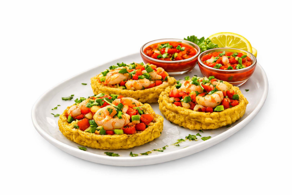 Stuffed Plantains with Shrimp