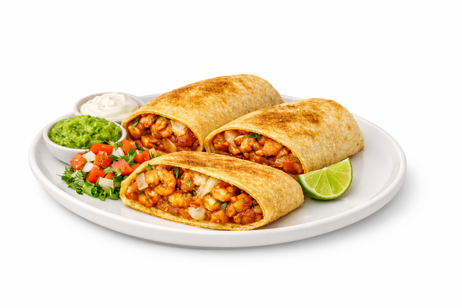 Quesadillas Choice your Seafood