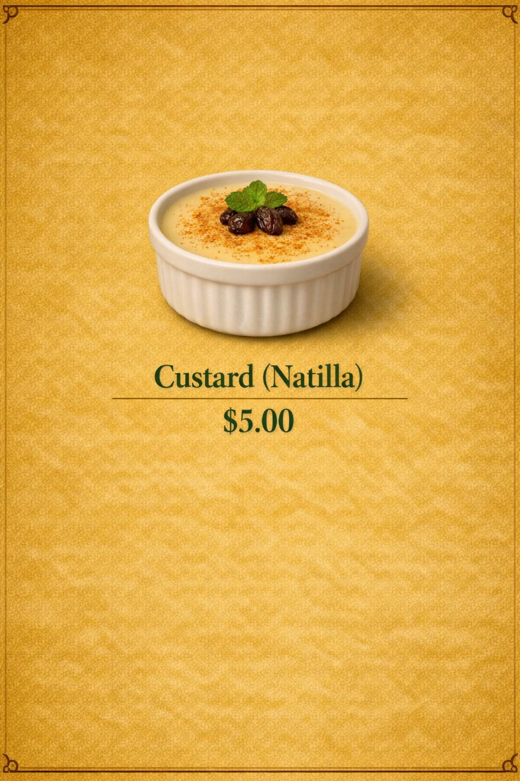 Custard (Natilla)