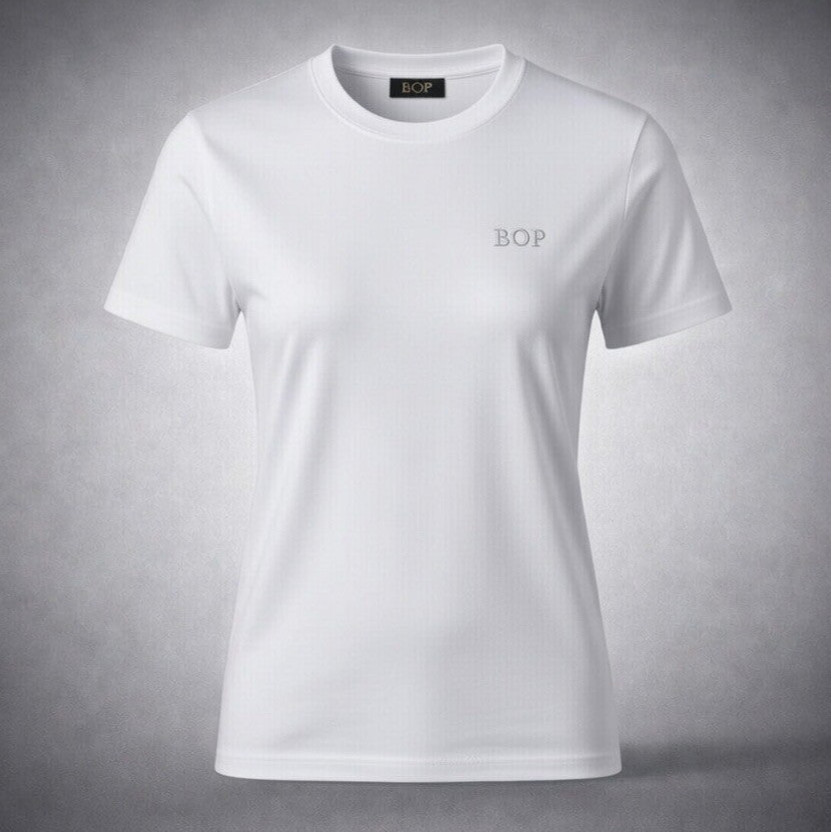 T-shirt Blanc BOP