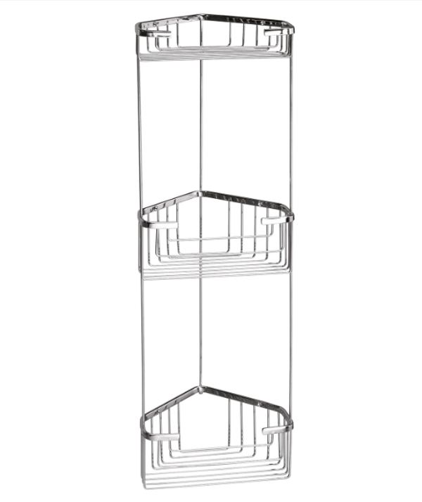 Portaoggetti Doccia AUGUSTUS 3 ripiani Angolare