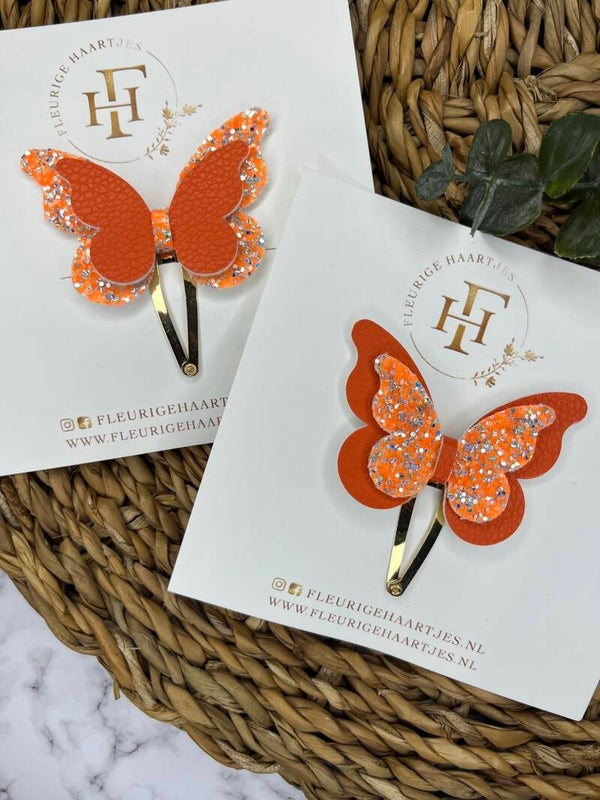 Klik klak - Koningsdag Vlinder