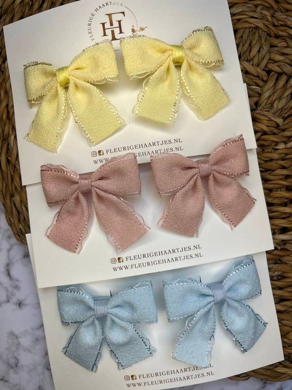 Alligator - Strik set pastel