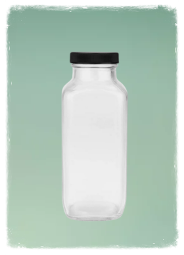 Glass Water Bottle
