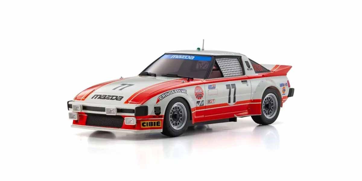 KYOSHO AUTOSCALE MINI-Z MAZDA SAVANNA RX-7 DAYTONA'79 NO77 (N-MM2)
