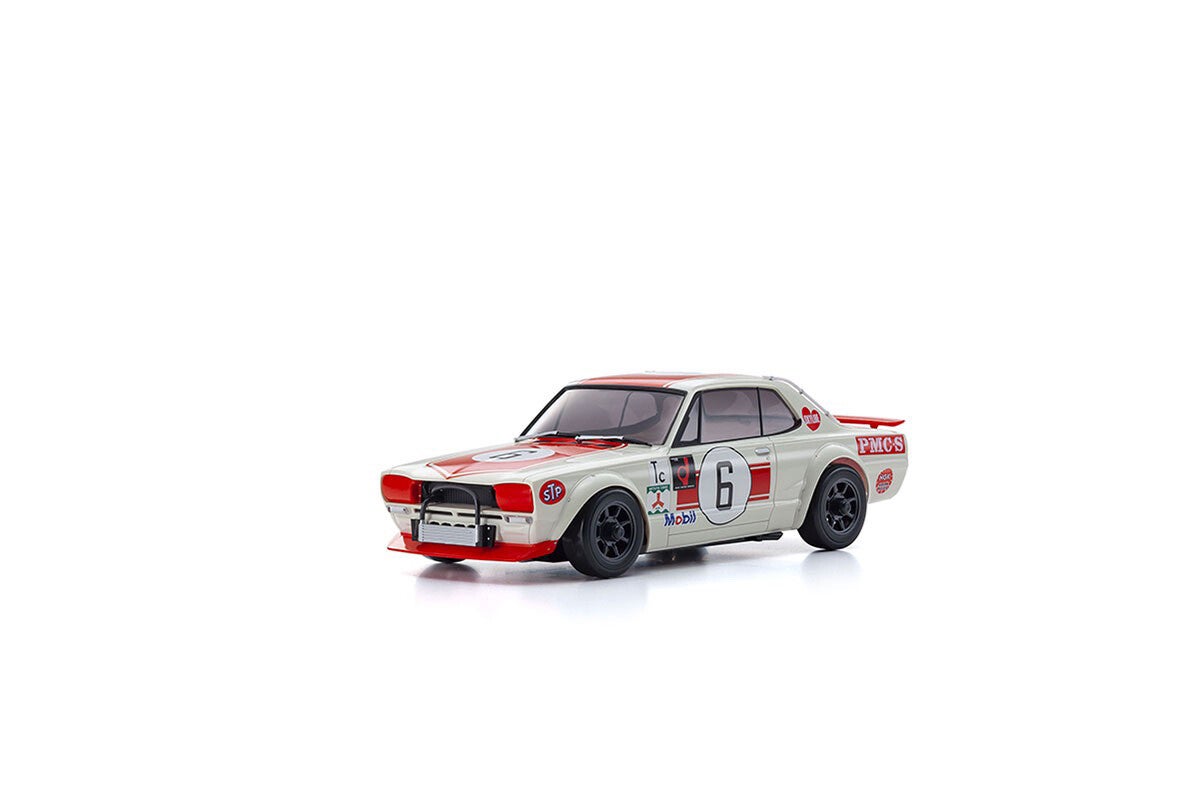 AUTOSCALE MINI-Z SKYLINE 2000GT-R KPCG10 RACING'72 RED NO.6 (MA020)