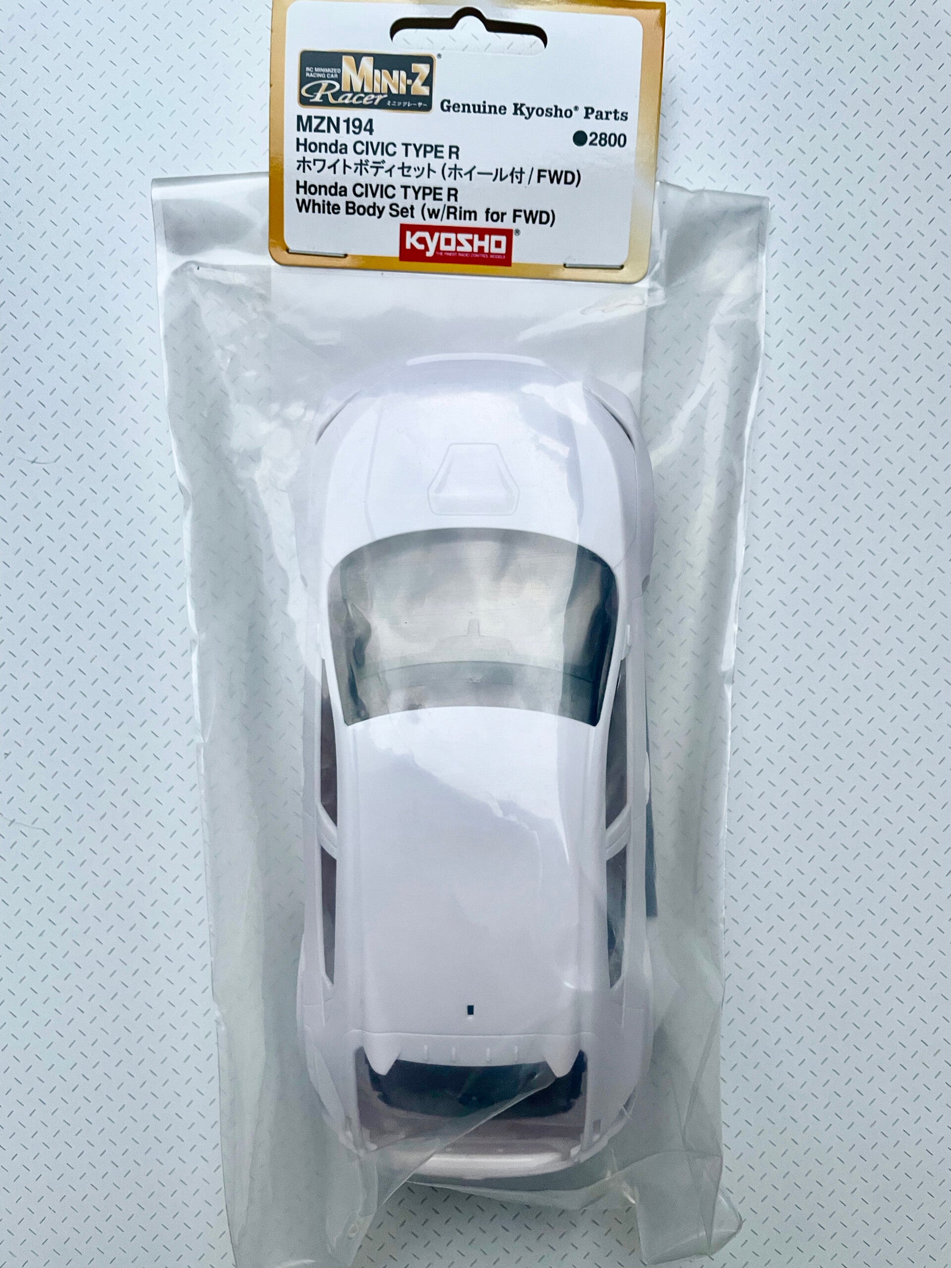White Body, Honda Civic Type R (avec jantes FWD) MZN194