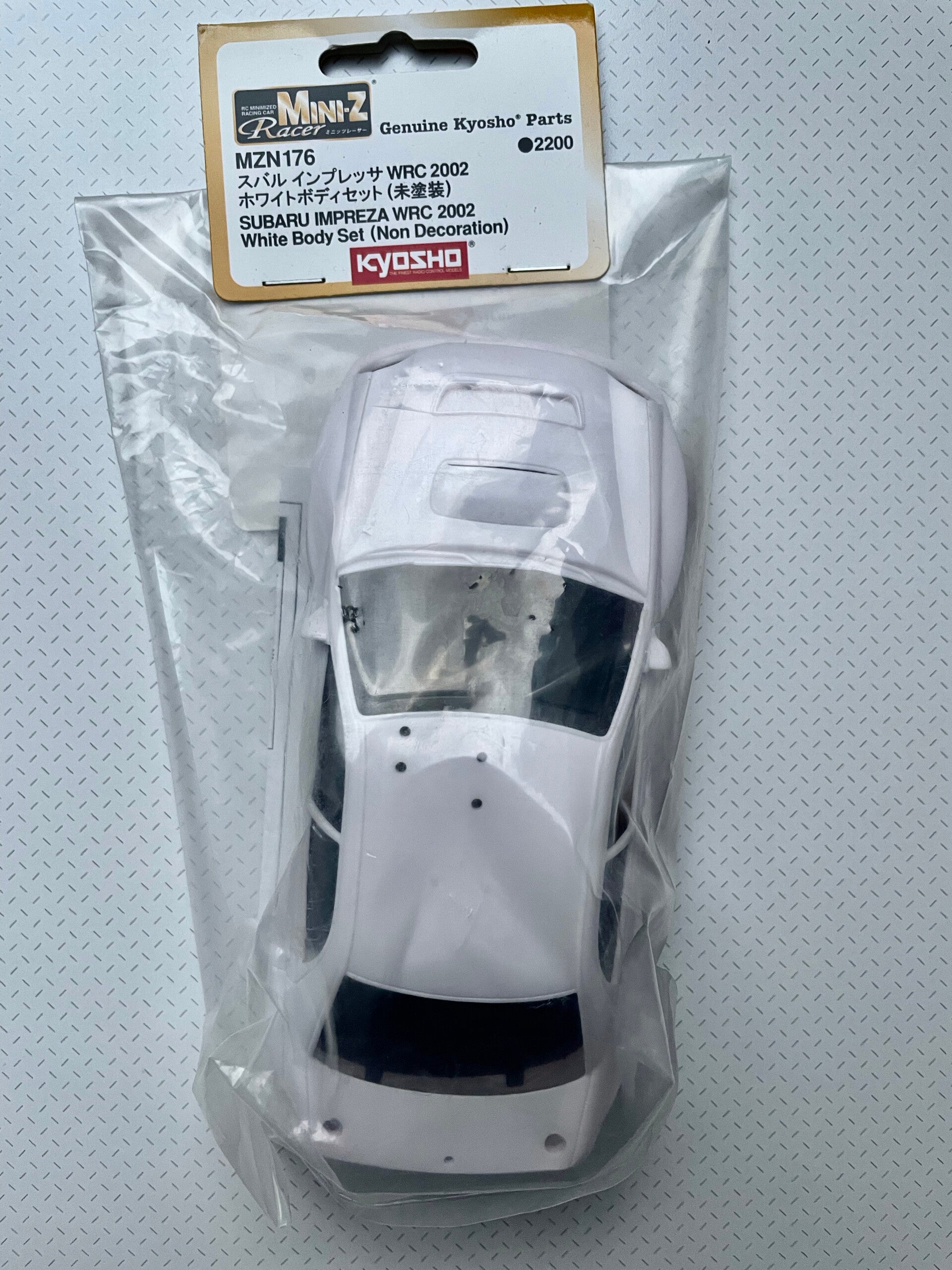 White Body, Subaru Impreza WRC 2002 MZN176