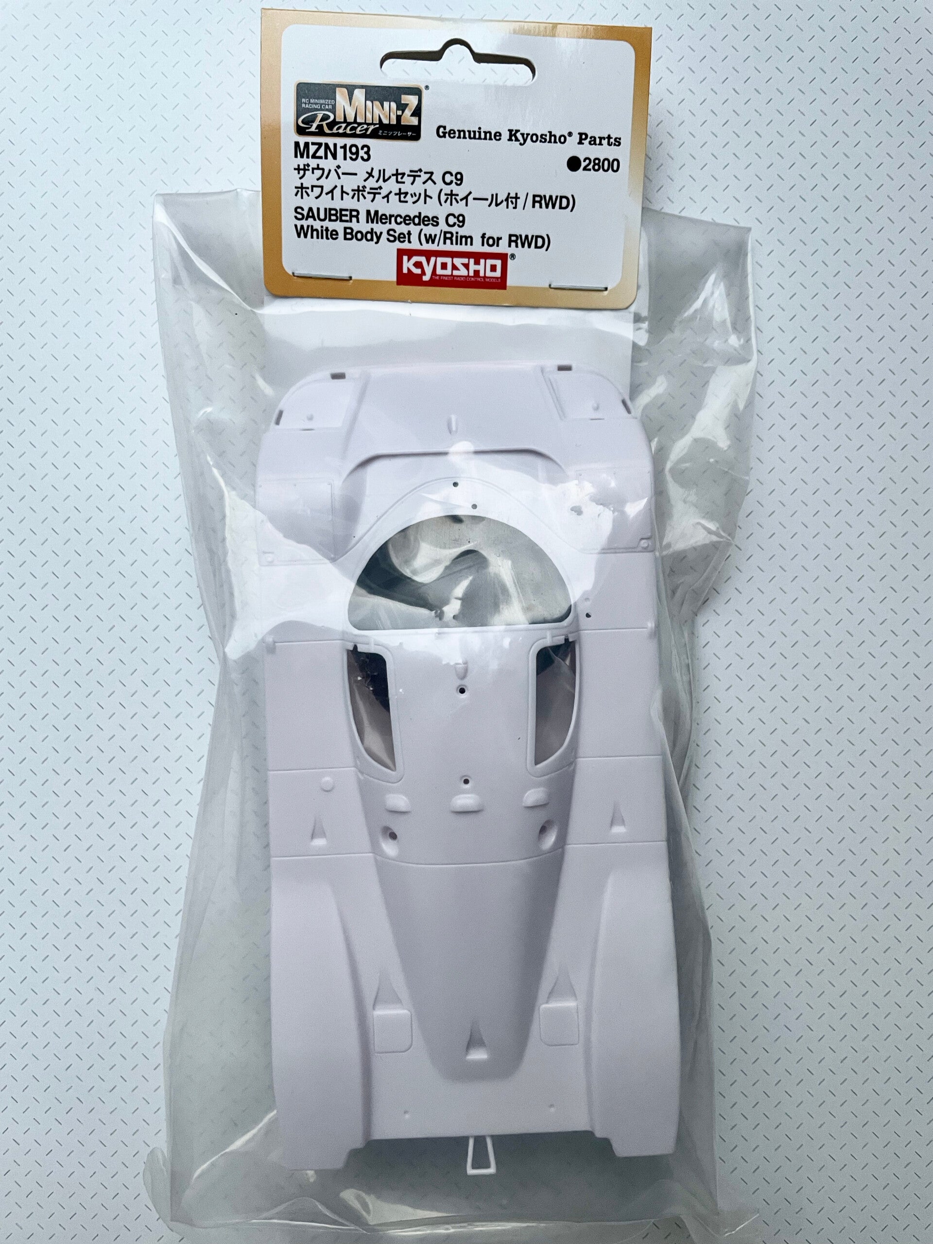 White Body, Sauber Mercedes C9 (avec jantes RWD) MZN193