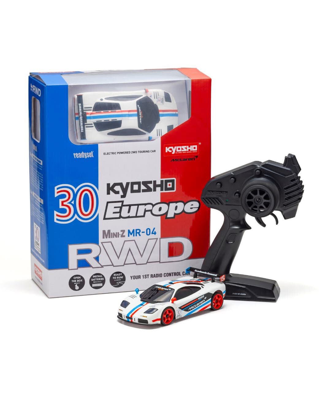 KYOSHO MINI-Z MR04 RWD MCLAREN F1 GTR 30E ANNÉE (W-MM/KT531P)