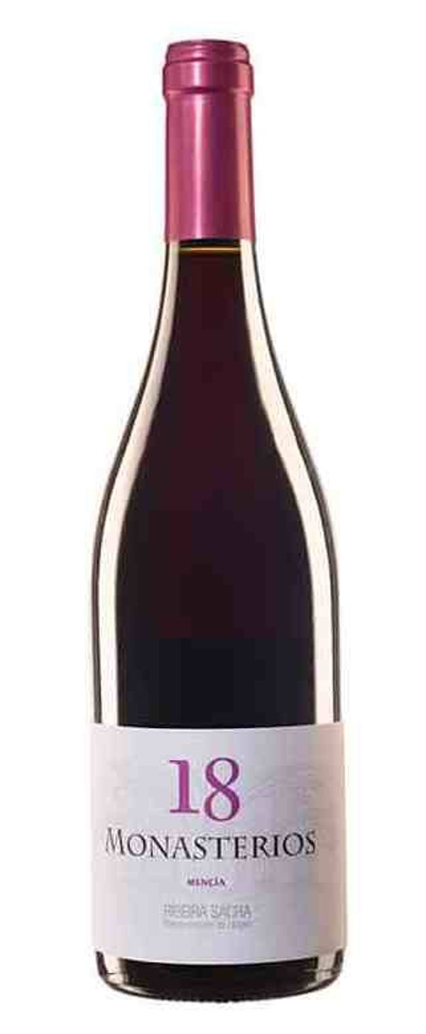 Vino Tinto 18 Monasterios Mencía 750ml (Finca Cuarta) - Ribeira Sacra