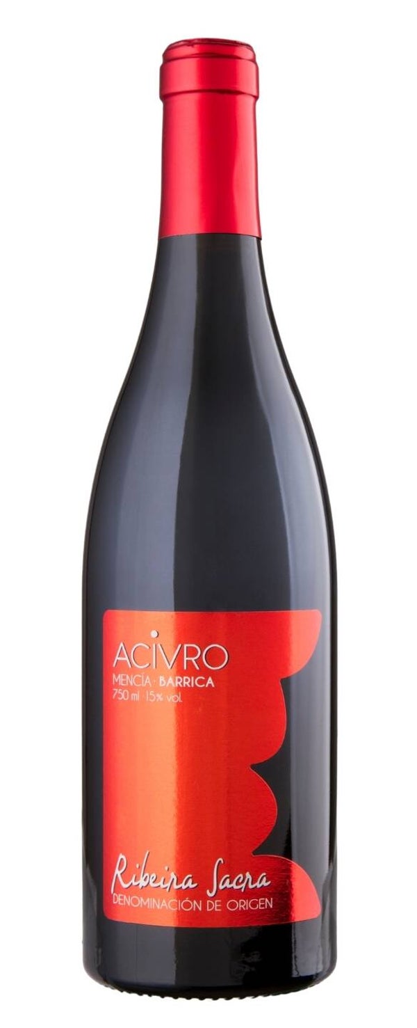 Vino Tinto Acivro Barrica Mencía - Garnacha 750ml (Acivro) - Ribeira Sacra / Club Luintra Gourmet