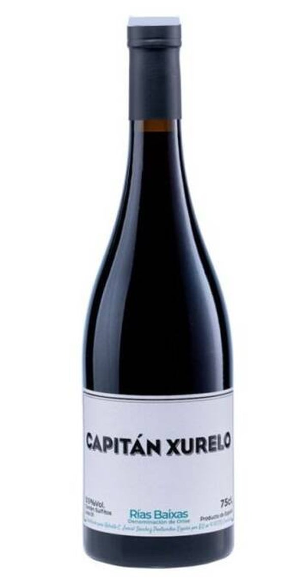 Vino Tinto Capitan Xurelo Barrica Mencía - Caíño - Espadeiro 750ml (Bodegas Albamar) - Rías Baixas