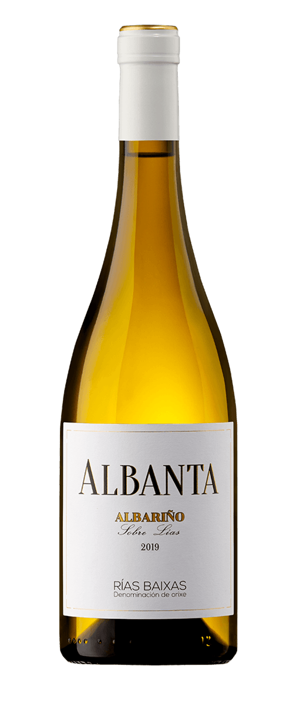 Vino Blanco Albanta Lías Albariño 750ml (Altos de Torona) - Rías Baixas