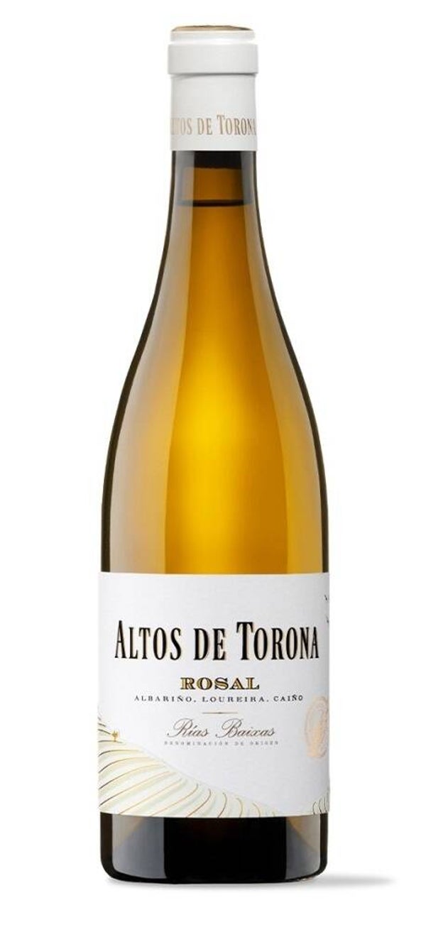 Vino Blanco Altos de Torona Rosal Albariño - Loureira - Caíño 750ml (Altos de Torona) - Rías Baixas