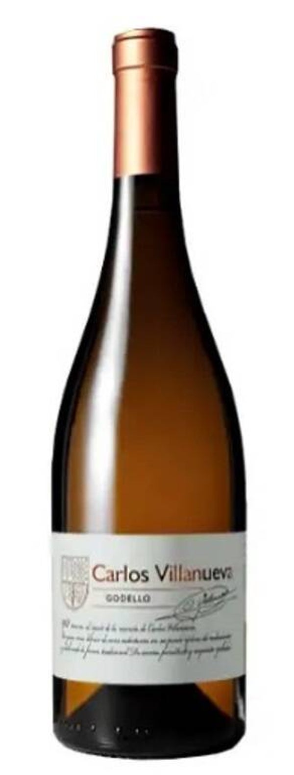 Vino Blanco Carlos Villanueva Godello 750ml (Bodegas Villanueva Senra) - Ribeiro