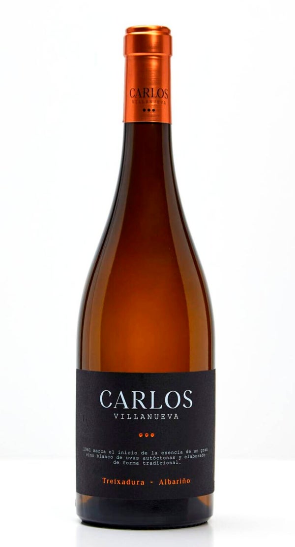 Vino Blanco Carlos Villanueva Autóctonas Treixadura - Godello - Albariño 750ml (Carlos Villanueva) - Ribeiro