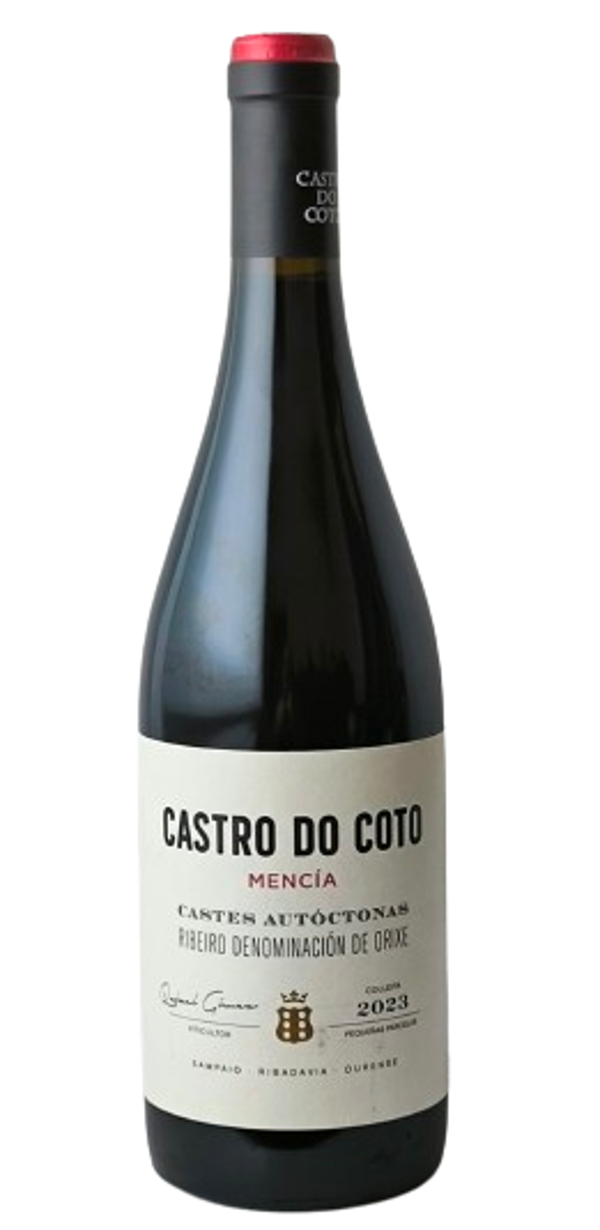 Vino Tinto Castro do Coto Mencia 750ml (Bodegas Castro Rei) - Ribeiro