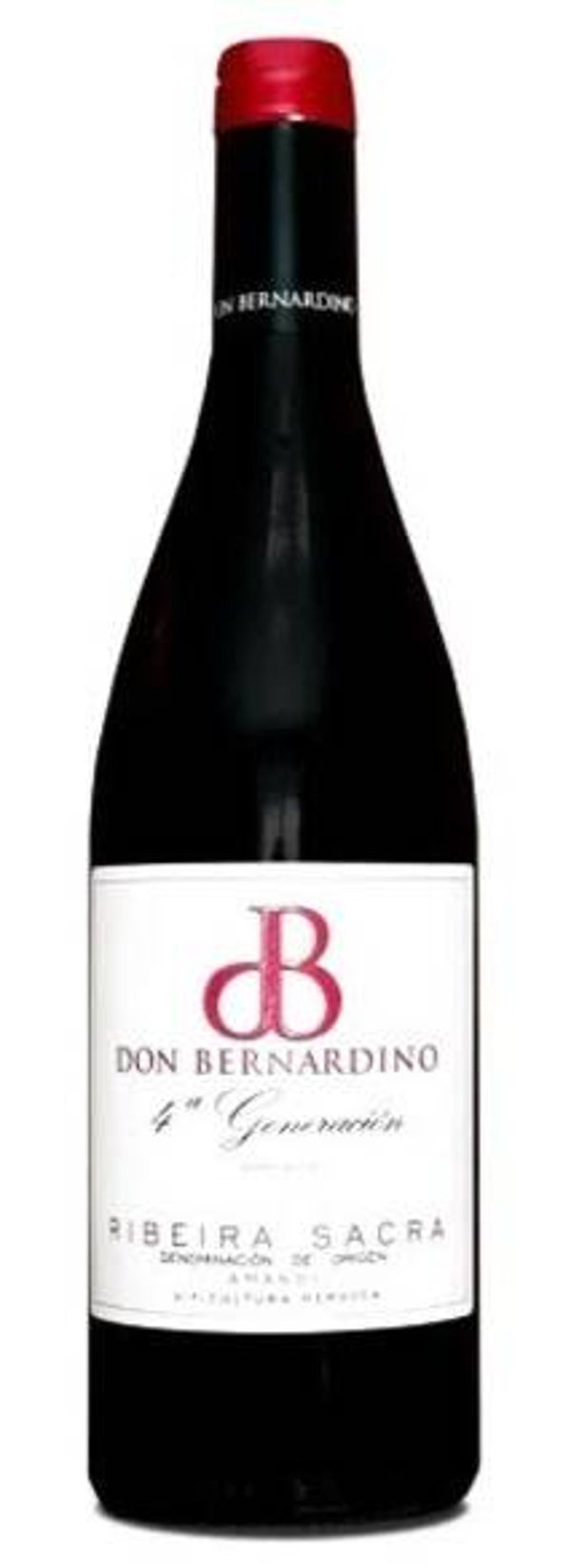 Vino tinto 4ª Generación Barrica Mencía 750ml (Don Bernardino) - Ribeira Sacra