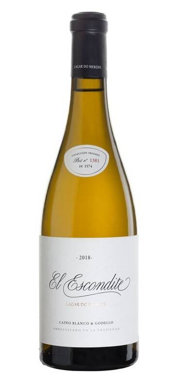 Vino Blanco El Escondite Caíño Blanco - Godello 750ml (Lagar do Merens) - Ribeiro
