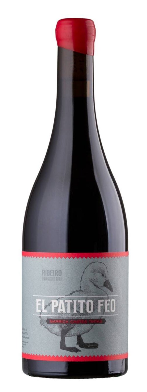 Vino Tinto El Patito Feo Barrica Caíño - Sousón 750ml (Pateiro) - Ribeiro
