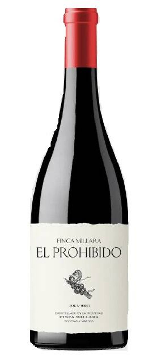 Vino Tinto Finca Millara El Prohibido Barrica Mencia Souson 750ml (Finca Millara) - Desamparados Ribeira Sacra