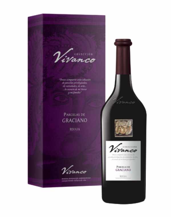 Vino Tinto Vivanco Colección Parcelas de Graciano Crianza Graciano 750ml (Bodegas Vivanco) - La Rioja