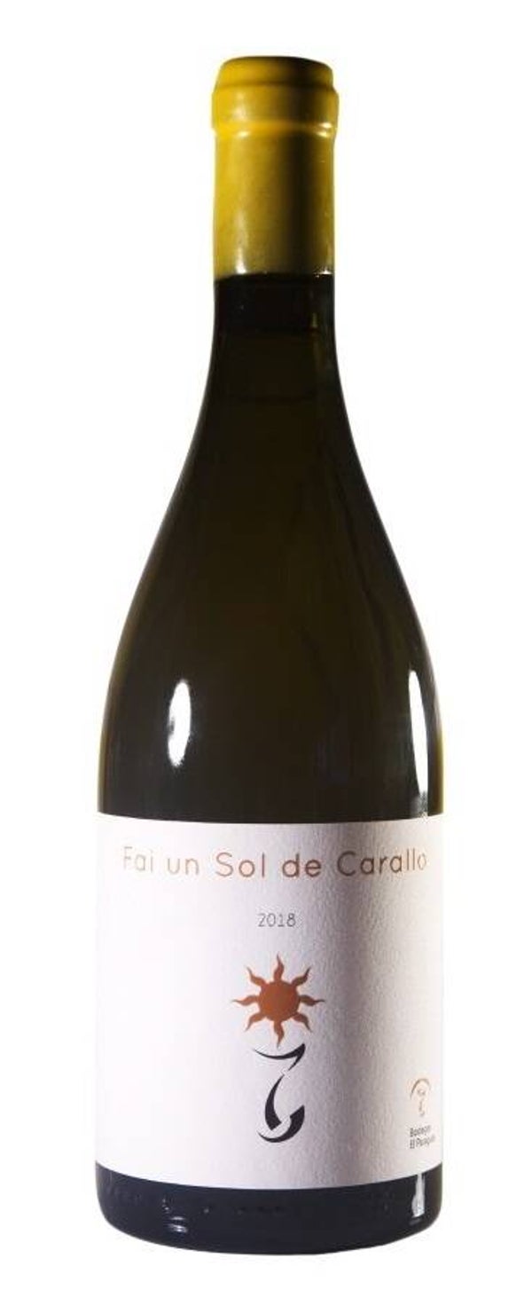Vino Blanco Fai un Sol do Carallo Treixadura - Albariño - Godello 750ml (Bodega el Paraguas) - Ribeiro