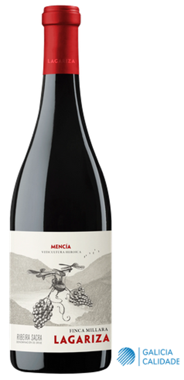 Vino Tinto Finca Míllara Lagariza Mencía 750ml (Finca Míllara) - Ribeira Sacra