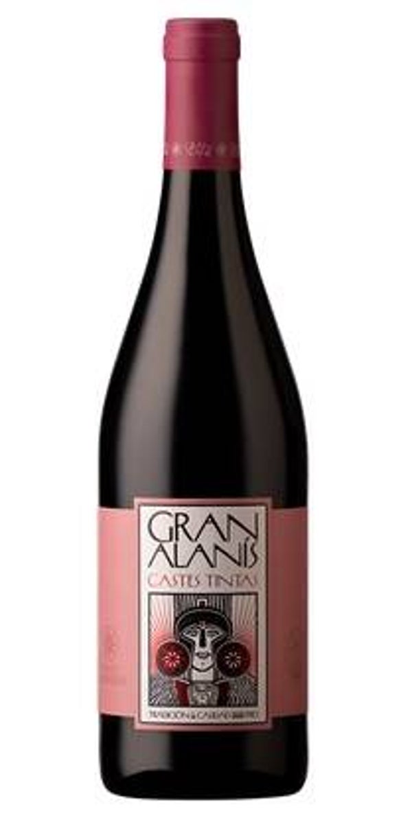 Vino Tinto Gran Alanis Castes Tintas Souson - Caiño Tinto - Brancellao - Ferron 750ml (Bodegas Alanis / Bodegas Gallegas) - Ribeiro