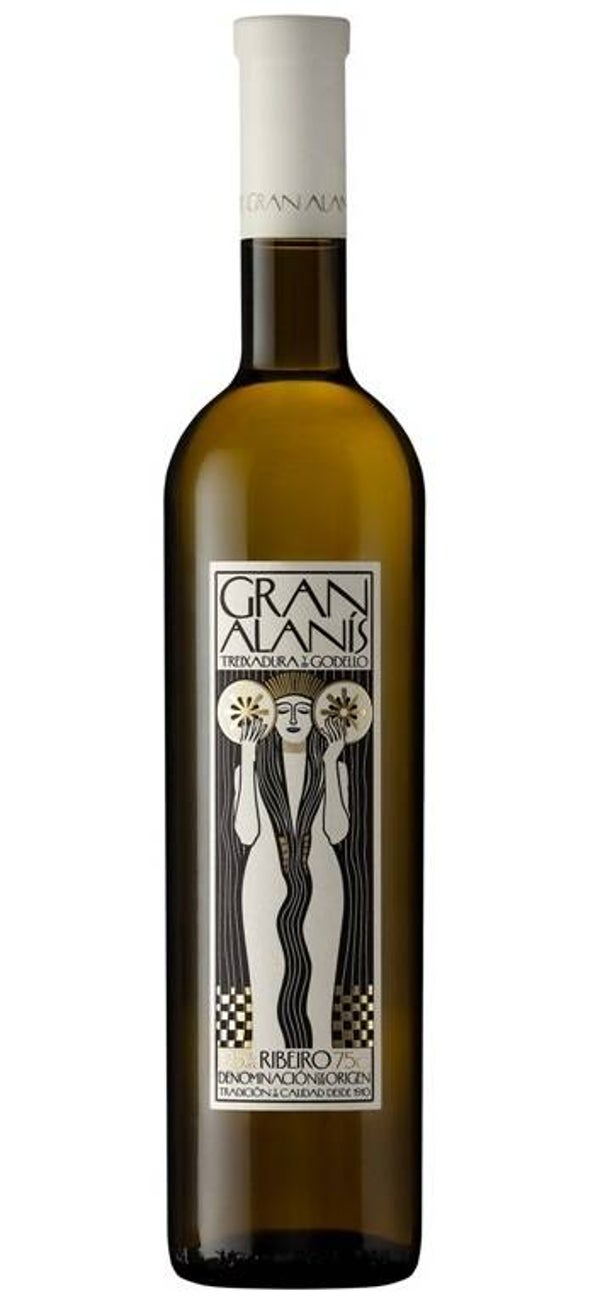 Vino Blanco Gran Alanis Treixadura - Godello 750ml (Bodegas Alanis / Bodegas Gallegas) - Ribeiro