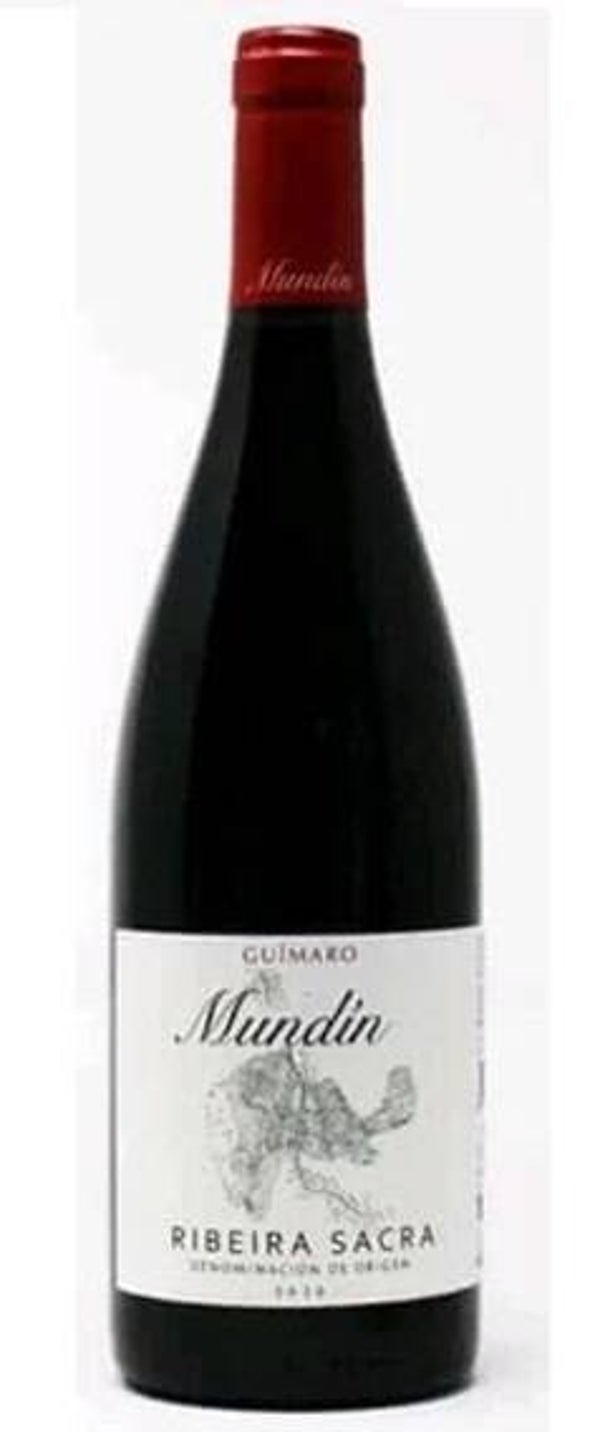 Vino Tinto Guimaro Mundin Barrica Mencía - Brancellao - Garnacha - Grao negro 750ml (Guímaro) - Ribeira Sacra