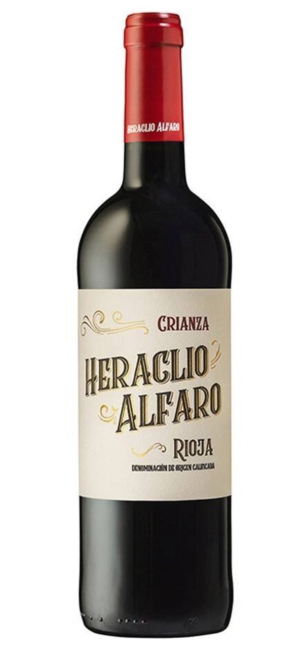 Vino Tinto Heraclio Alfaro Crianza Tempranillo Garnacha Graciano 750ml (Heraclio Alfaro) - Rioja