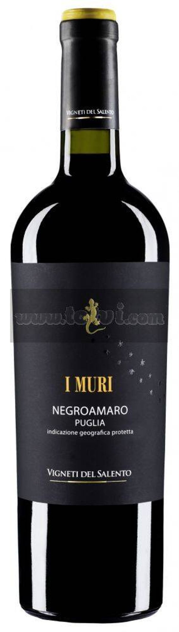 Vino Tinto I Muri Barrica Negroamaro 750ml (Vigneto del Salento) - IGT Puglia Rosso