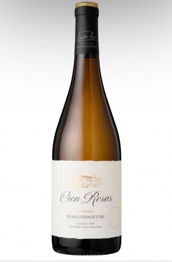 Vino Blanco Cien Rosas Albariño Loureira 750ml (Grupo Mendez Rojo) - Rías Baixas